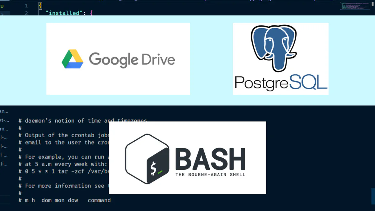 How to Backup Your PostgreSQL Database to Google Drive Automatically Using Bash