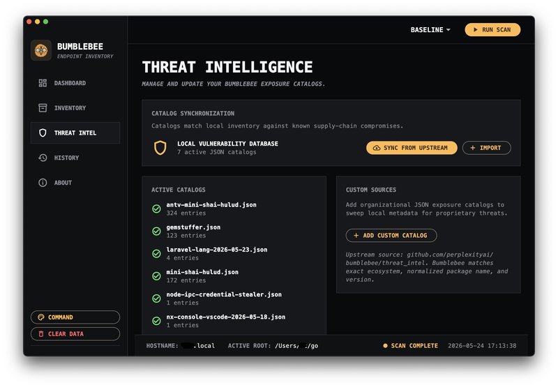 Bumblebee UI Threat Intel