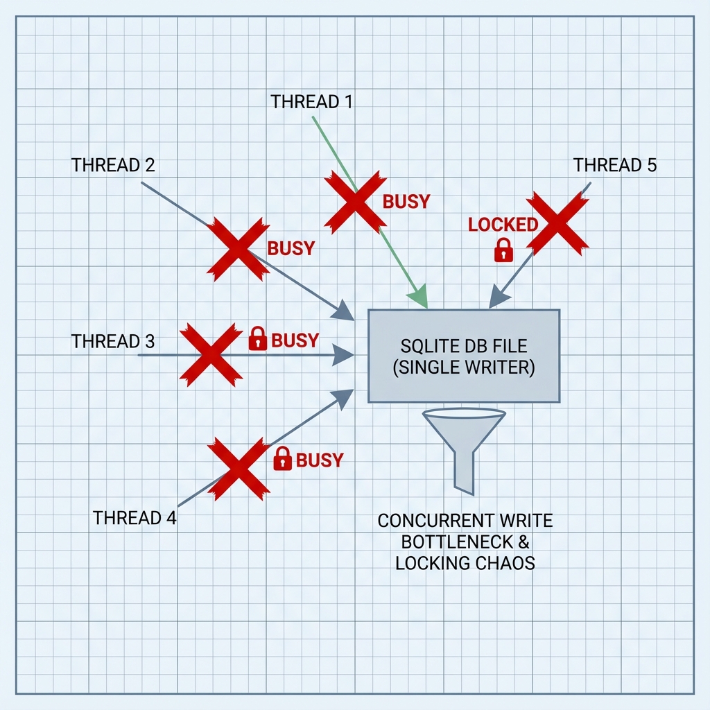 SQLite Lock Contention
